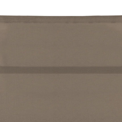 liggestol textilene og aluminium gråbrun