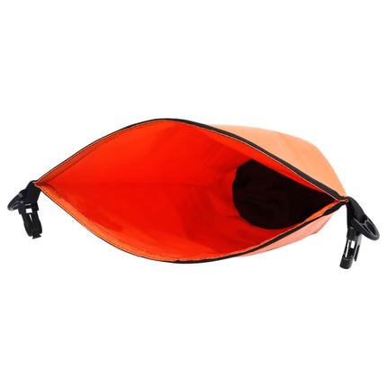 vandtæt tørpose m. lynlås 20 l PVC orange