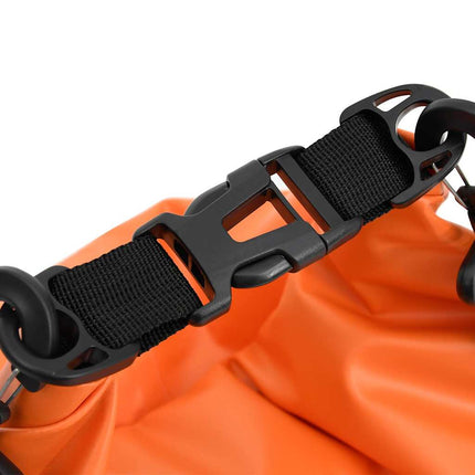 vandtæt tørpose m. lynlås 30 l PVC orange