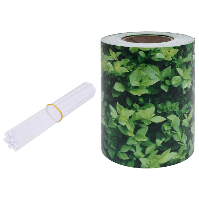 privatlivsliste PVC 35x0,19 m grøn
