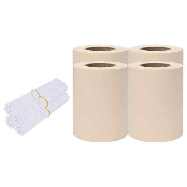 privatlivslister PVC 140x0,19 m cremefarvet