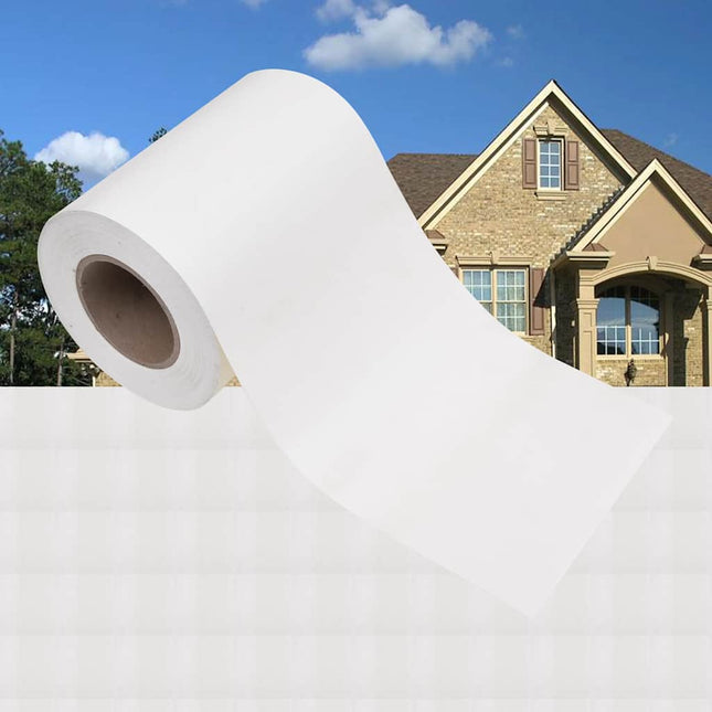 privatlivsliste PVC 35x0,19 m hvid