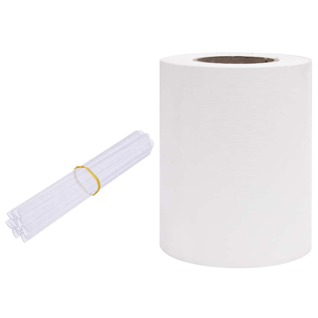 privatlivsliste PVC 70x0,19 m hvid