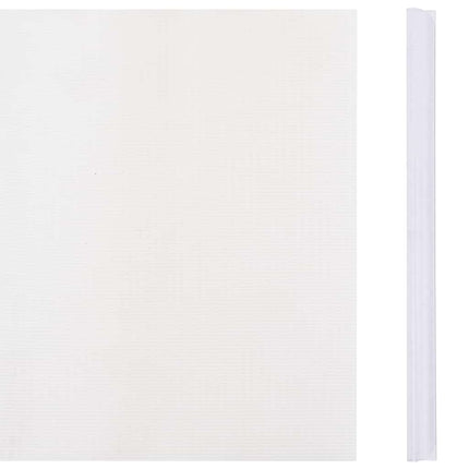privatlivsliste PVC 70x0,19 m hvid
