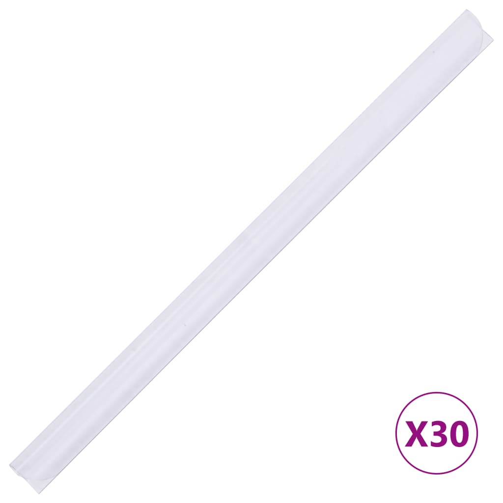 haveskærm 70x0,19 m PVC hvid