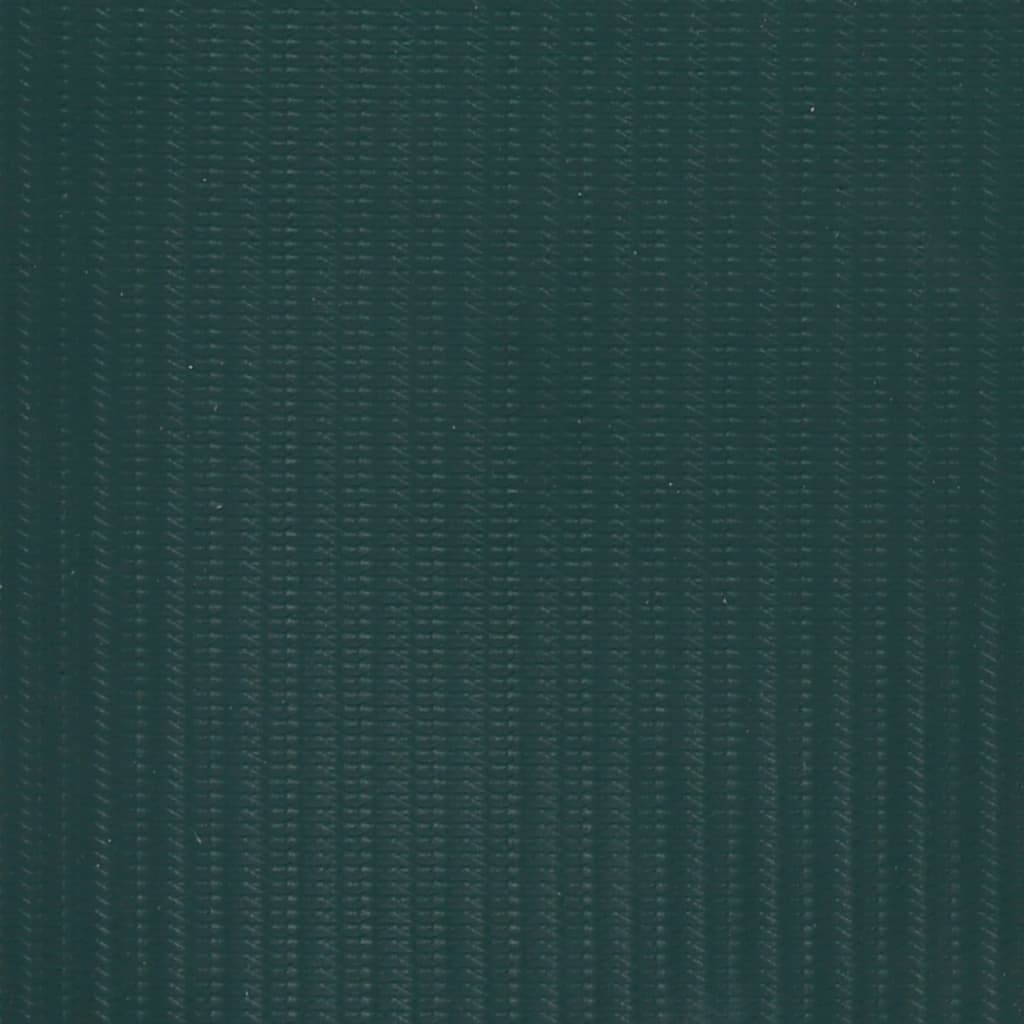haveskærm 35x0,19 m PVC mat grøn