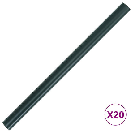 privatlivsliste PVC 35x0,19 m matgrøn