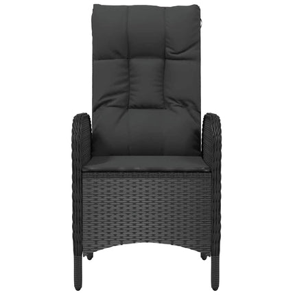 havestole 2 stk. polyrattan sort