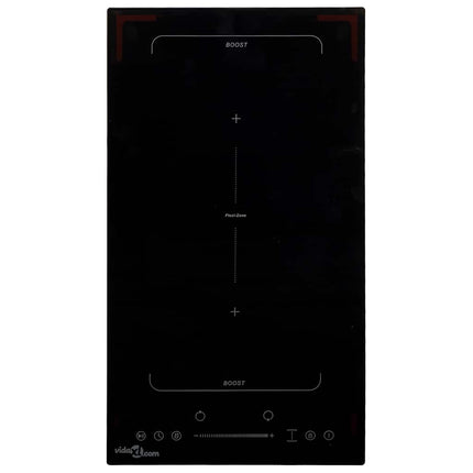 Flexizone induktionskogeplade 2 brændere Touch 3500 W glas