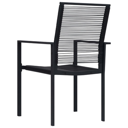 havelamper 4 stk. PVC-rattan sort