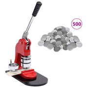 badgemaskine med 500 badges 58 mm