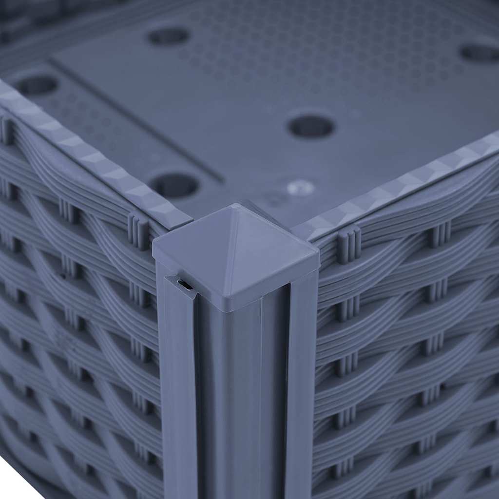 højbed 40x40x23 cm polypropylen