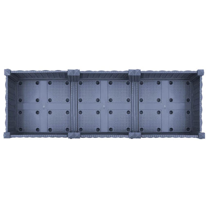 højbed 120x40x23 cm polypropylen
