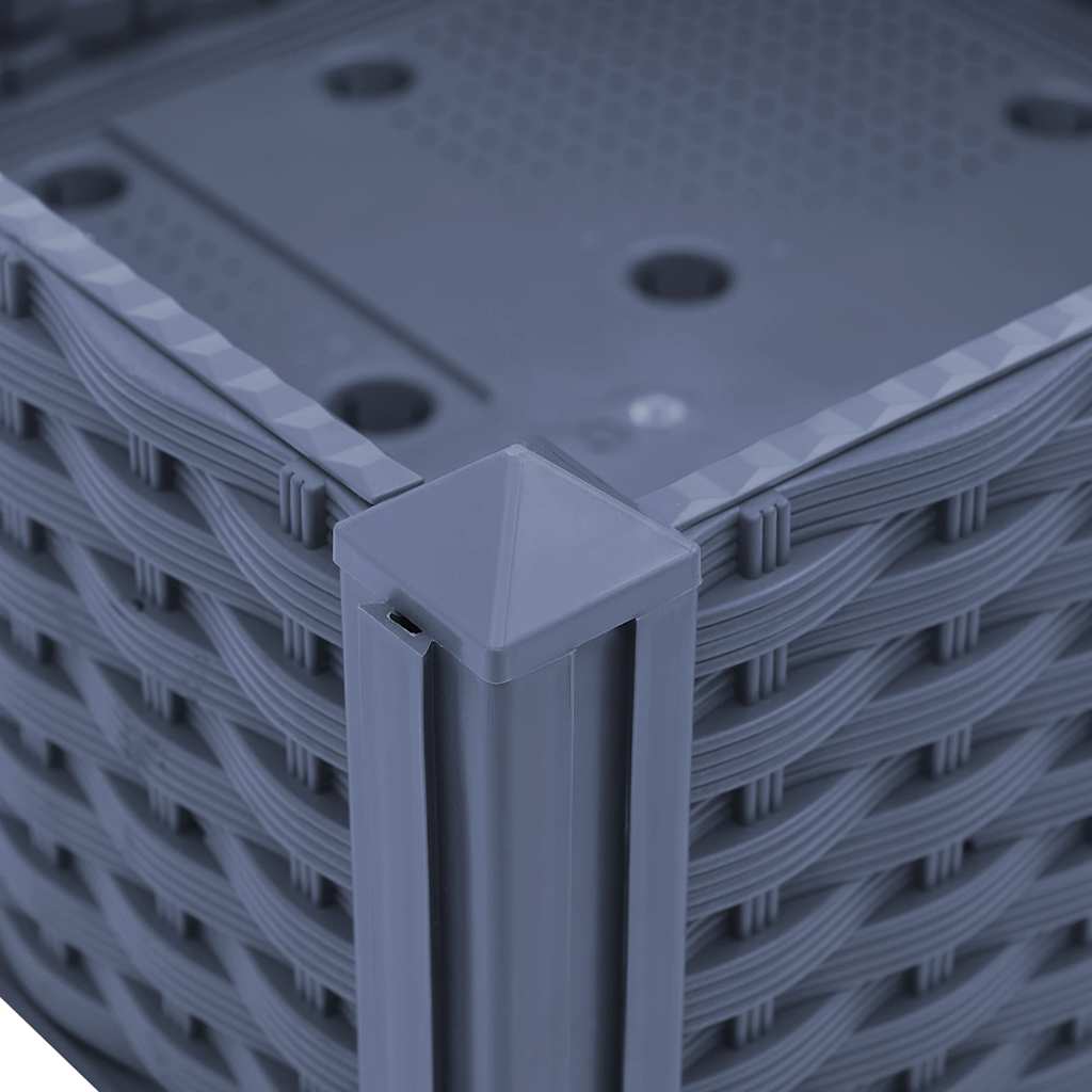 højbed 120x40x23 cm polypropylen