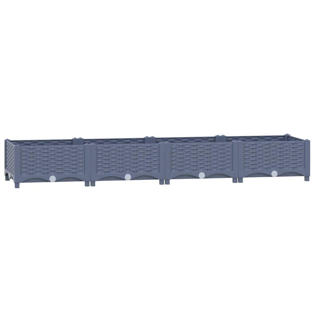 højbed 160x40x23 cm polypropylen