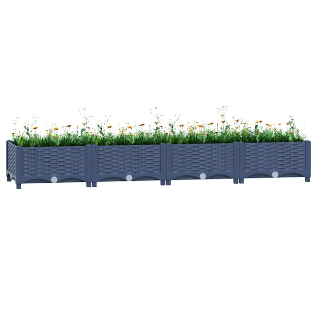 højbed 160x40x23 cm polypropylen