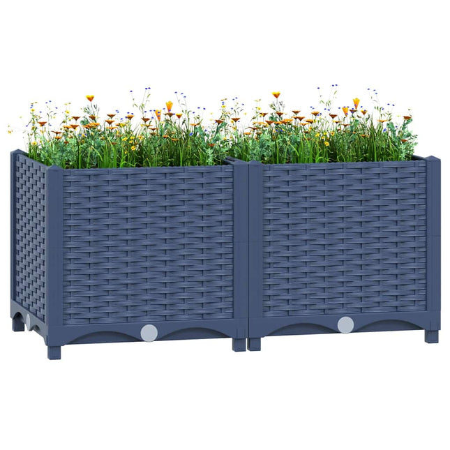 højbed 80x40x38 cm polypropylen