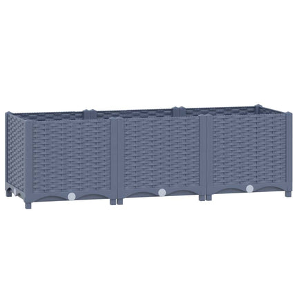 højbed 120x40x38 cm polypropylen