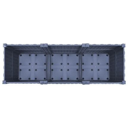 højbed 120x40x38 cm polypropylen