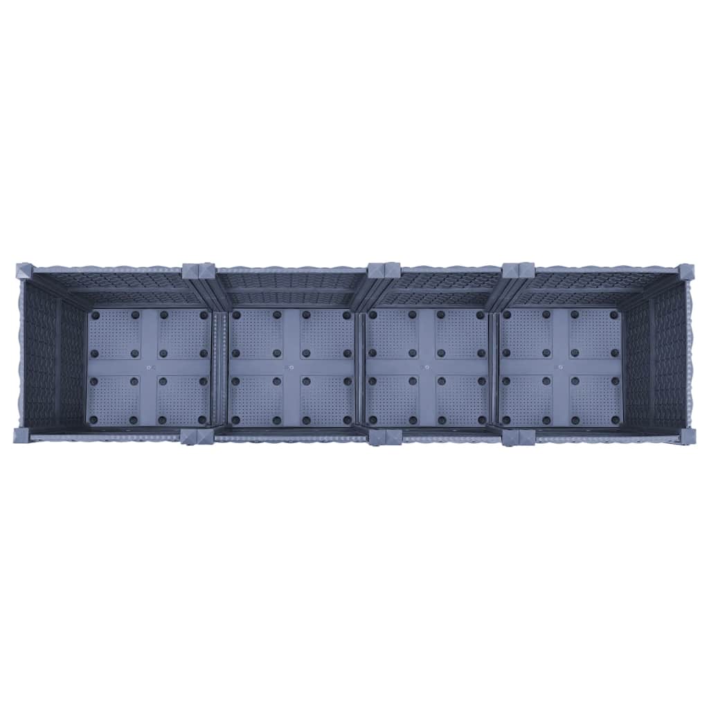 højbed 160x40x38 cm polypropylen