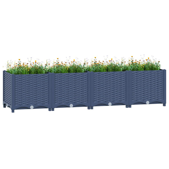 højbed 160x40x38 cm polypropylen