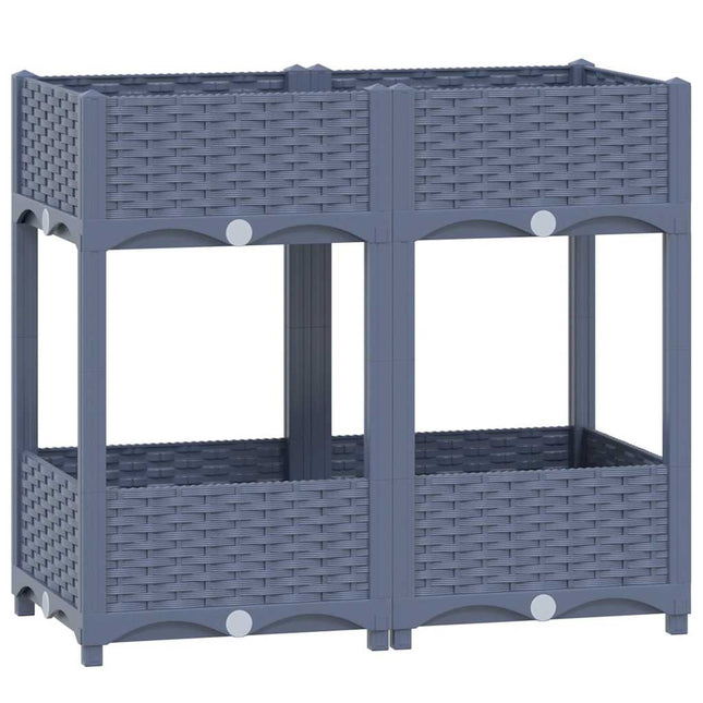 højbed 80x40x71 cm polypropylen