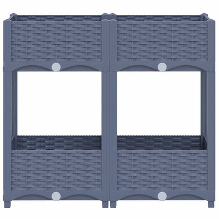 højbed 80x40x71 cm polypropylen