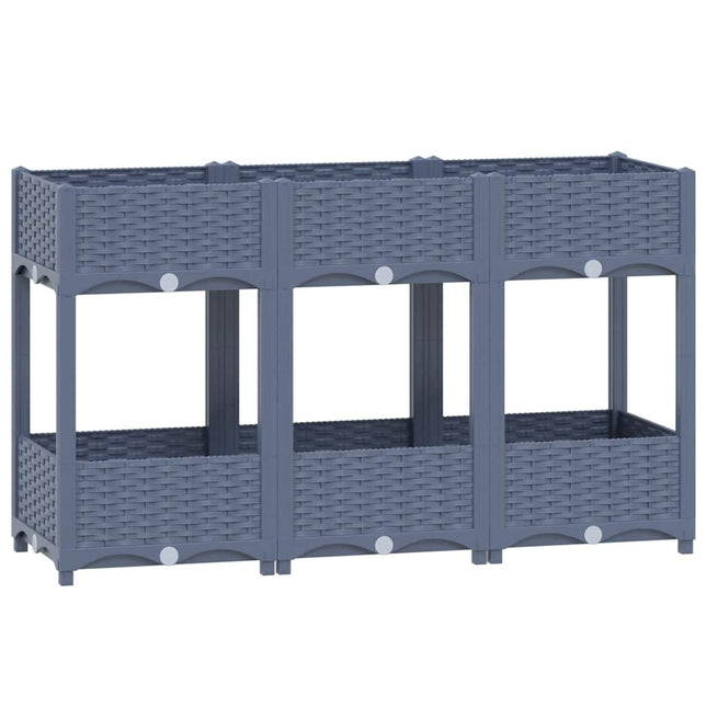 højbed 120x40x71 cm polypropylen
