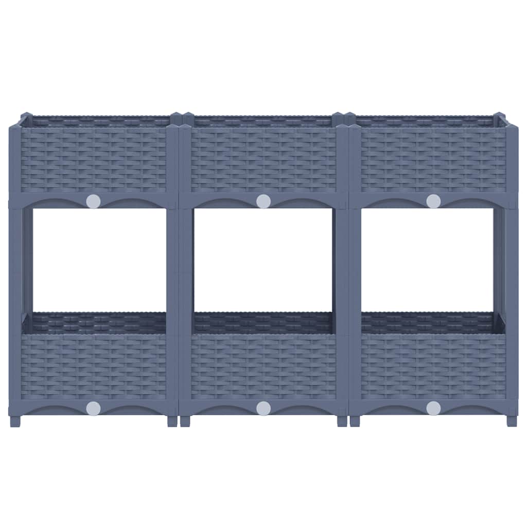 højbed 120x40x71 cm polypropylen