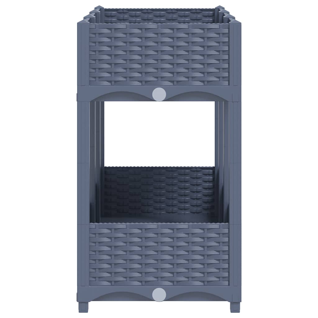 højbed 120x40x71 cm polypropylen