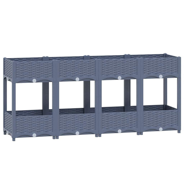 højbed 160x40x71 cm polypropylen