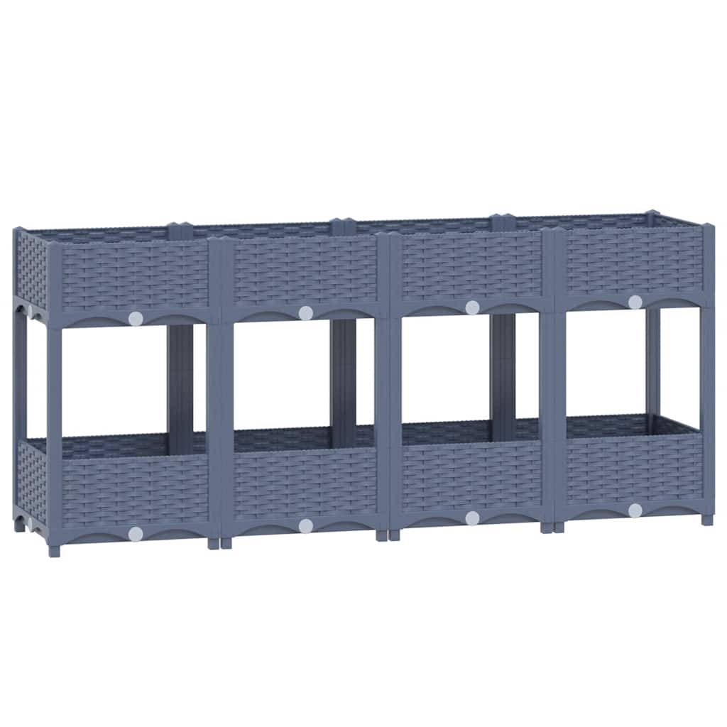 højbed 160x40x71 cm polypropylen