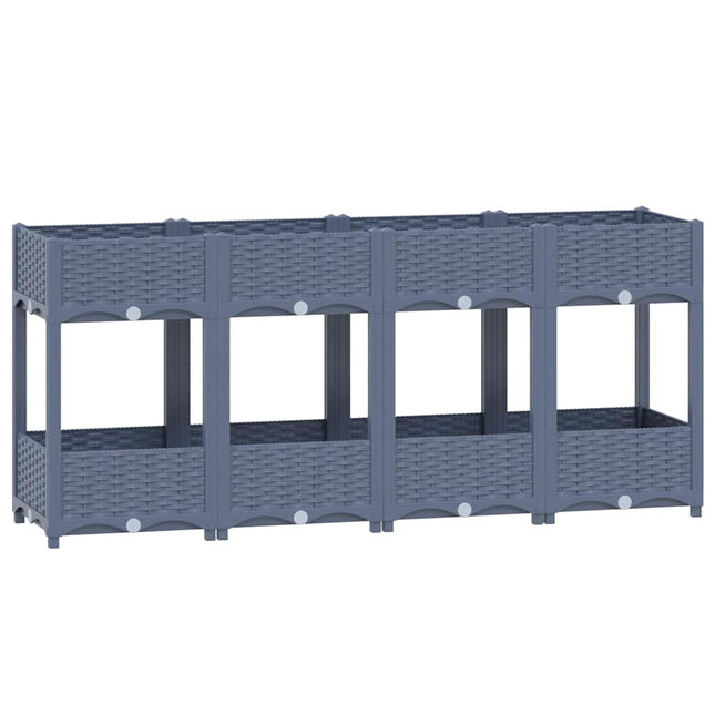 højbed 160x40x71 cm polypropylen
