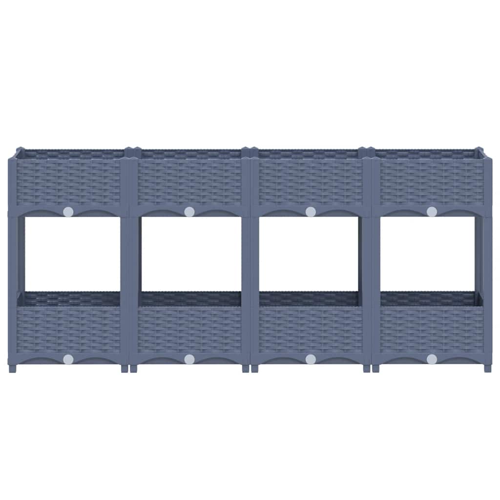 højbed 160x40x71 cm polypropylen