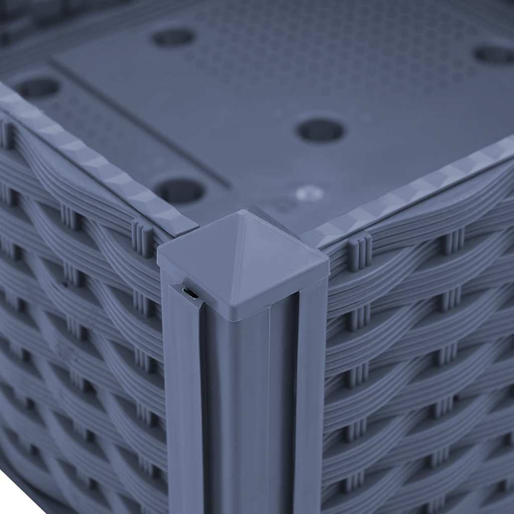 højbed 80x80x38 cm polypropylen