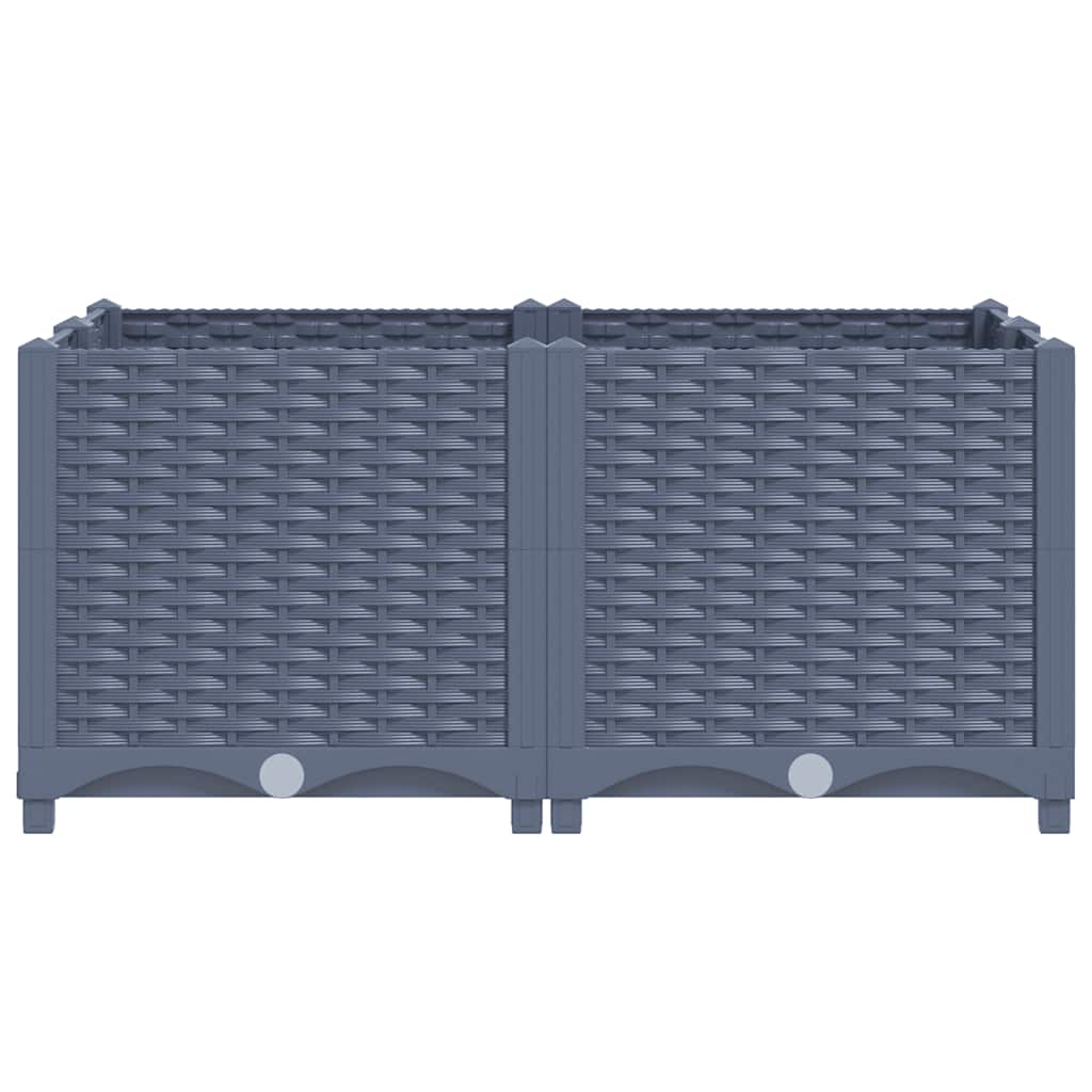 højbed 80x80x38 cm polypropylen