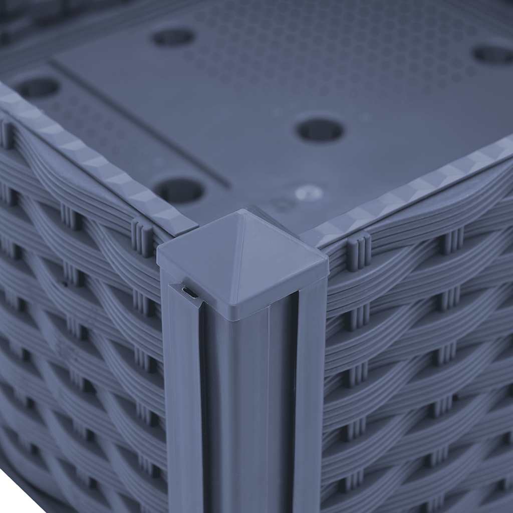 højbed 80x80x38 cm polypropylen