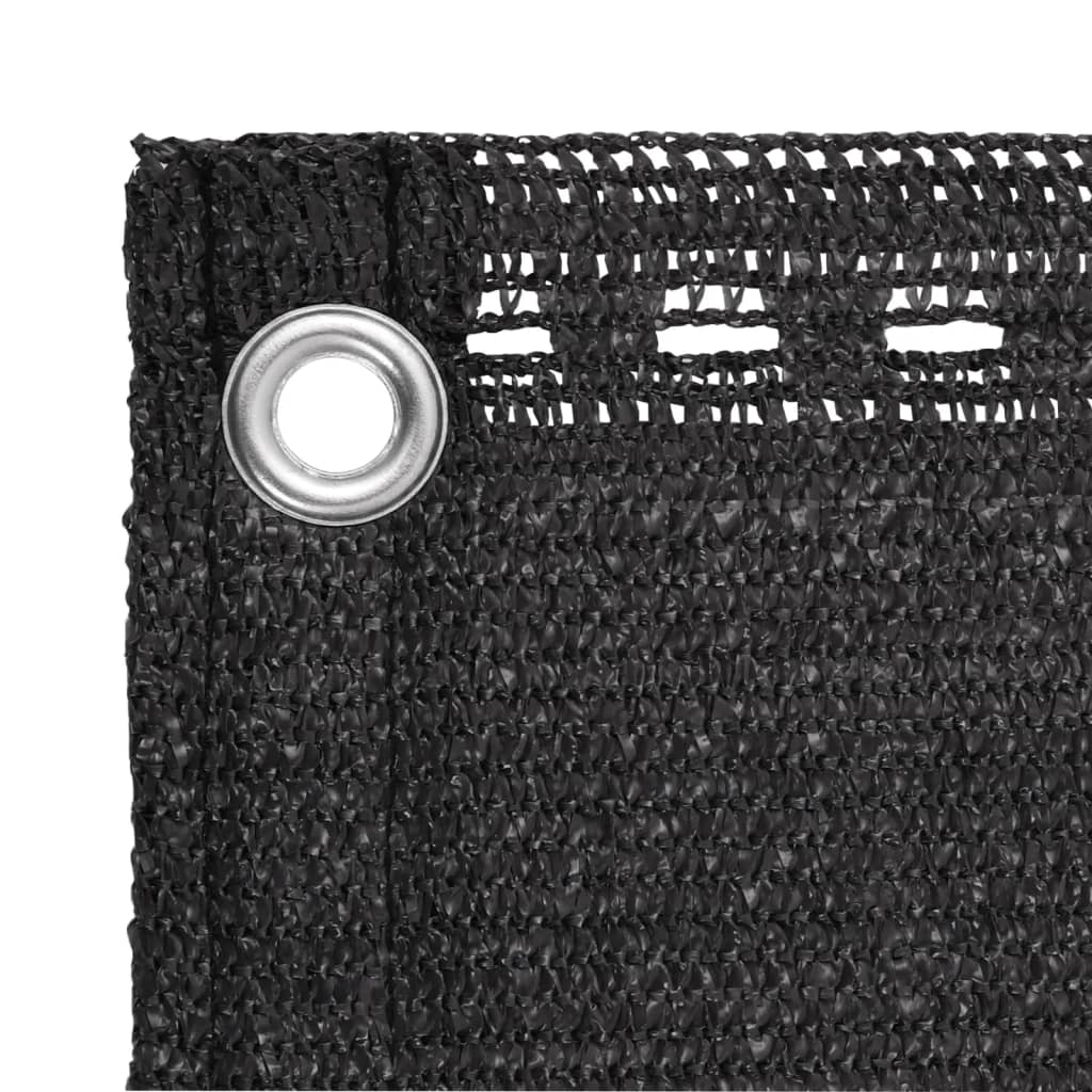 altanafskærmning 90x300 cm HDPE antracitgrå