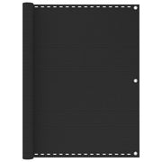 altanafskærmning 120x600 cm HDPE antracitgrå