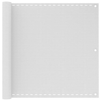 altanafskærmning 90x300 cm HDPE hvid