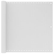 altanafskærmning 90x500 cm HDPE hvid