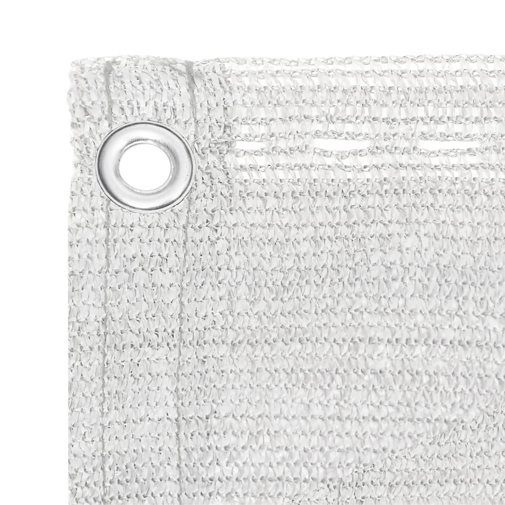 altanafskærmning 90x500 cm HDPE hvid