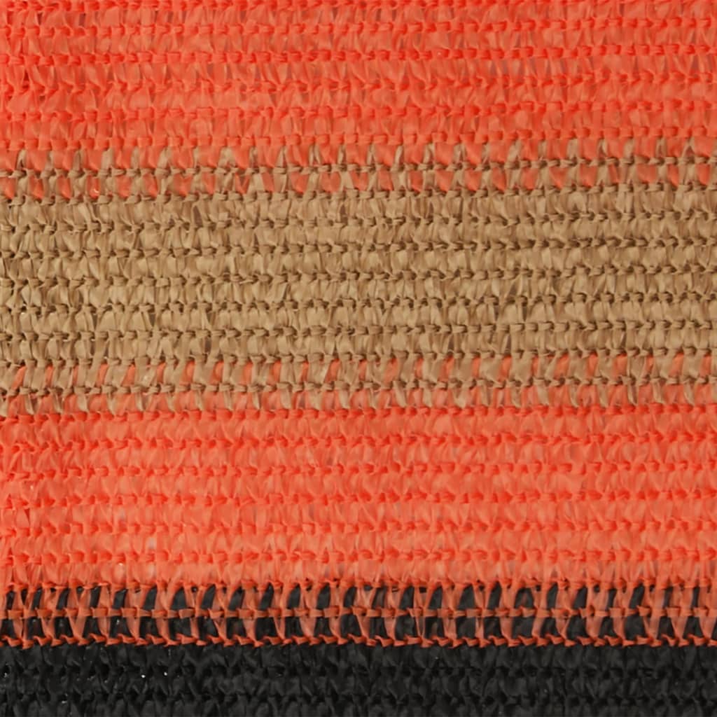 altanafskærmning 75x400 cm HDPE flerfarvet