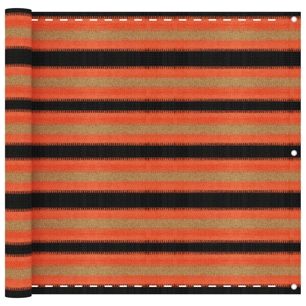 altanafskærmning 90x300 cm HDPE flerfarvet billede