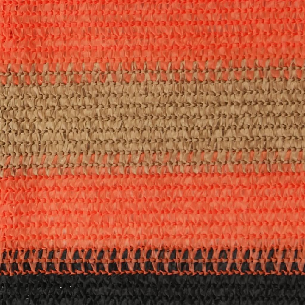 altanafskærmning 120x500 cm HDPE flerfarvet