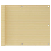 altanafskærmning 75x300 cm HDPE beige