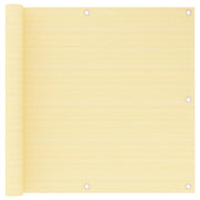 altanafskærmning 90x500 cm HDPE beige