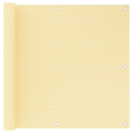 altanafskærmning 90x600 cm HDPE beige