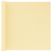 altanafskærmning 90x600 cm HDPE beige
