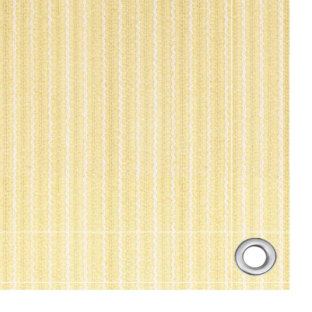 altanafskærmning 90x600 cm HDPE beige